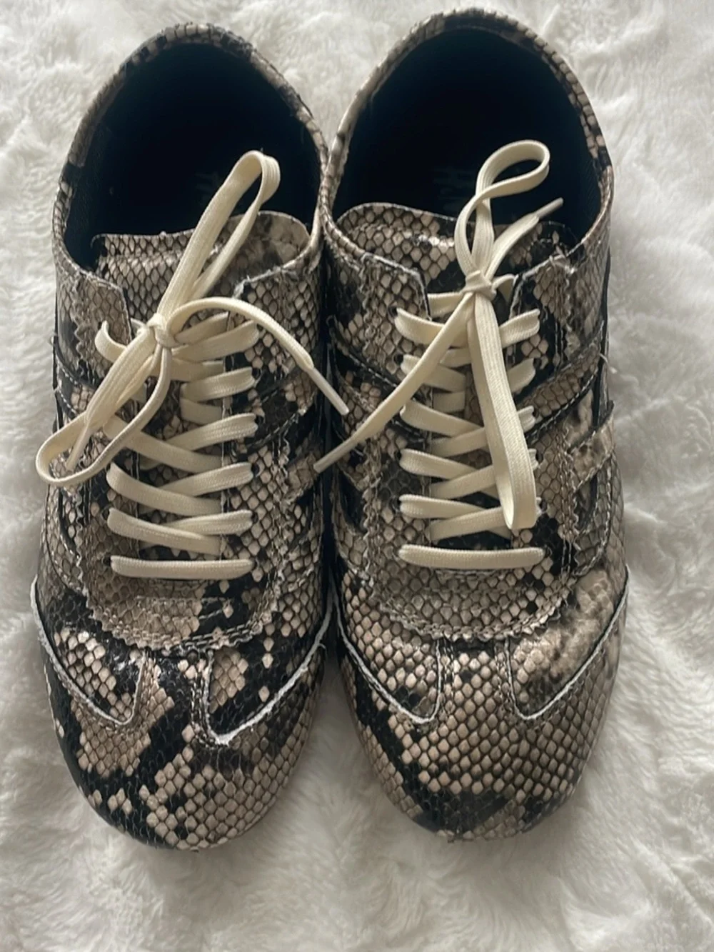 H&M snakeskin sneakers